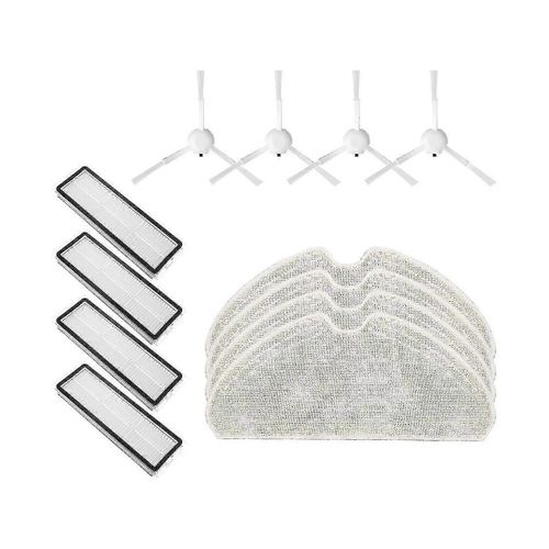 Pour D10s Aspirateur Accessoires Robot Aspirateur Côté Brosse Filtre Pièces de Nettoyage