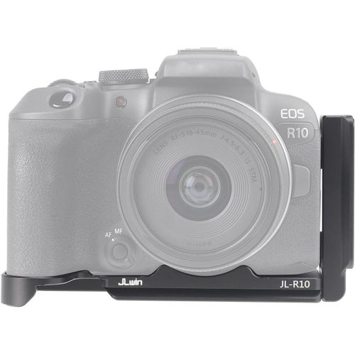 Support de plaque à dégagement rapide en L pour appareil photo Canon EOS R10, plaque de base extensible pour trépied Arca-Swiss, plaque verticale pour stabilisateur DJI RS2/RSC2/RS3/RS3 PRO/RS3