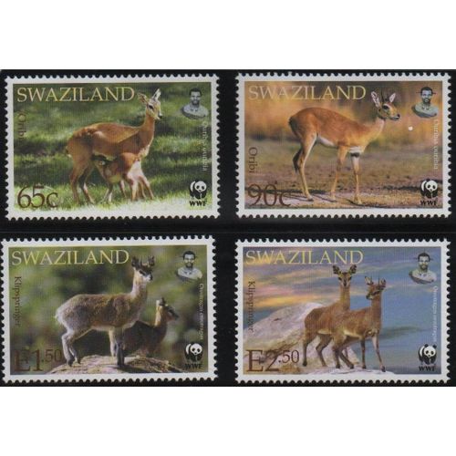 Swaziland Timbres Animaux 2001
