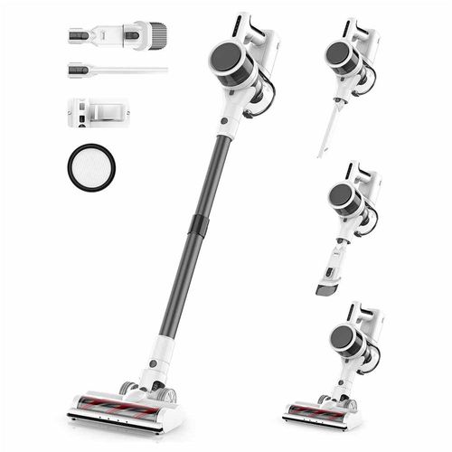 Teendow P11 Pro Aspirateur sans fil, aspiration puissante de 126 000 Pa, autonomie de 30 min, batterie de 2 200 mAh, capacité de 450 ml, fonctionnement silencieux ¿ 75 dB