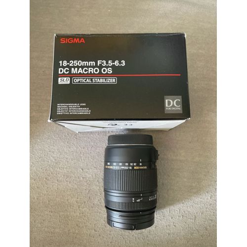 Sigma 18-250mm F3.5-6.3 DC MACRO OS