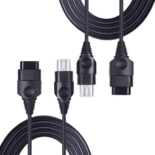 2 X Cable Rallonge Extension Compatible Avec Manette De Jeu Sur Console Microsoft Xbox 1er Modèle