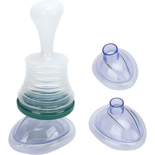 Dispositif D'urgence Anti D'étouffement Pour Adultes Et Enfants, Professionnel De Choking Rescue Device,Masque Anti Etouffement(Vert)