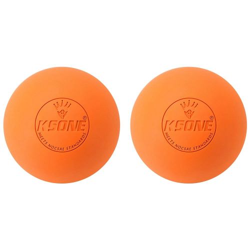2x Balle De Massage 6.3 Cm Fascia Balle Balle De Crosse Yoga Relaxation Musculaire Soulagement De La Douleur Balle De Physioth¿¿Rapie Portable 6
