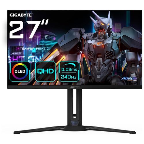 Gigabyte Aorus écran De Jeu Fo27q2 Oled Qhd 27" - 2560 X 1440 (qhd),