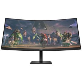 Hp Omen 34c Gaming Monitor - Va, Wqhd, 165hz, Höhenverstellung