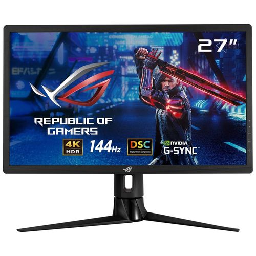 ASUS ROG Strix XG27UQR - Écran LED - jeux - 27" - 3840 x 2160 4K @ 144 Hz - IPS - 400 cd/m² - 1000:1 - DisplayHDR 400 - 1 ms - 2xHDMI, 2xDisplayPort
