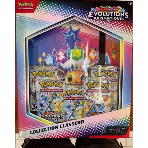Classeur+5 Booster Écarlate Et Violet Évolution Prismatique