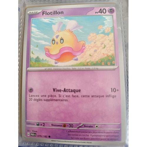 Commune - Pokemon - Faille Paradoxe - Flotillon 79/182