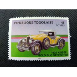 Timbre Togo Yt 1156 Kissel Gold Bug Speedster, 1925 1984 (060309 )*