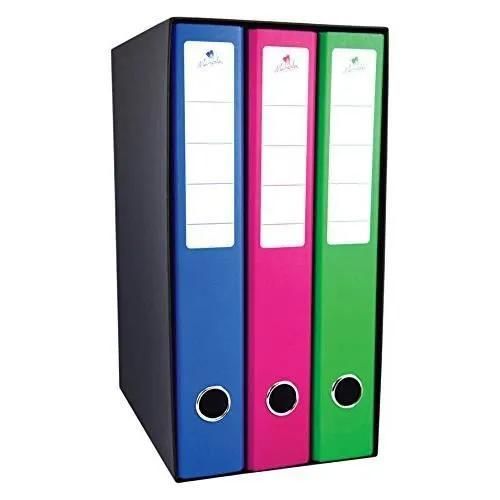 Mariola Boîte De Rangement Avec 3 Classeurs À 2 Anneaux 40 Mm - 4783su