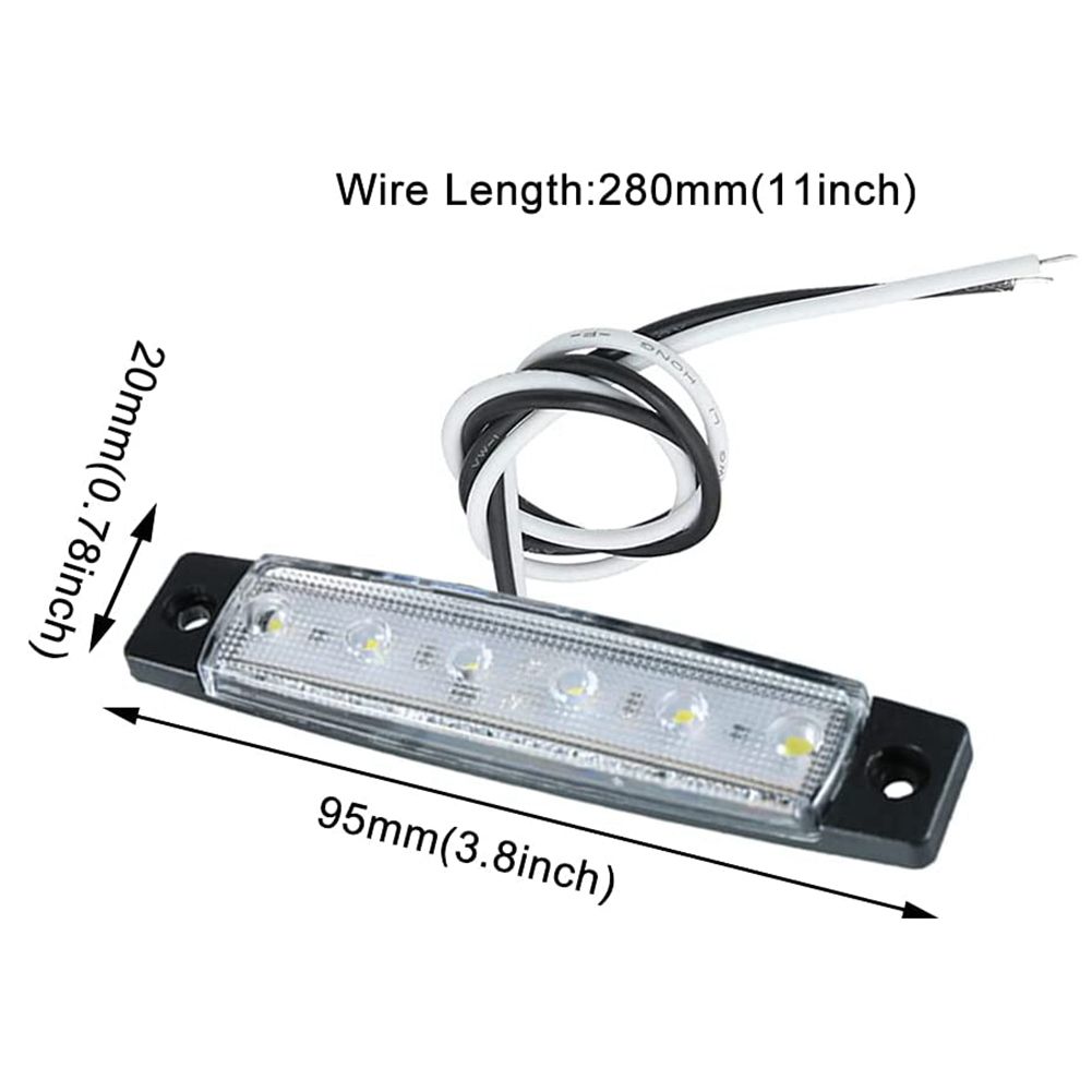 6 Pcs Led Marine Bateau LumiRes Marine Courtoisie LumiRe... - 4