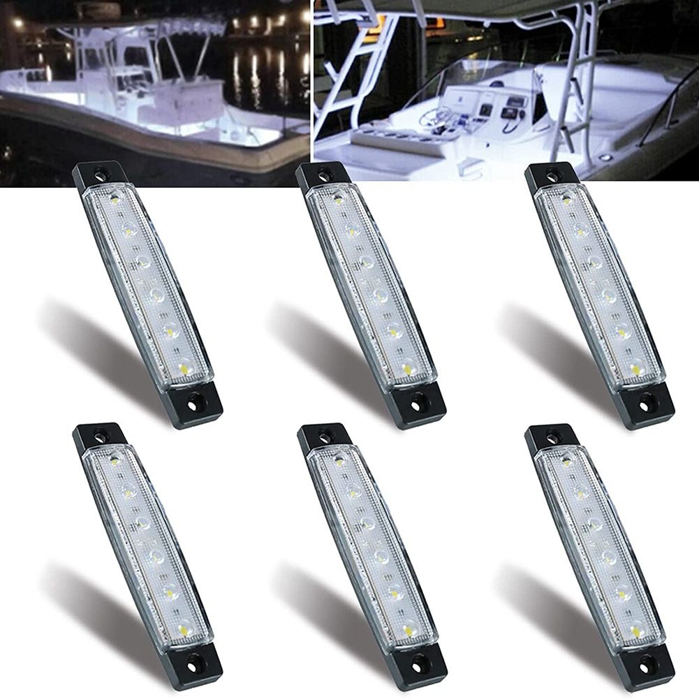 6 Pcs Led Marine Bateau LumiRes Marine Courtoisie LumiRe... - 7