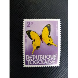 Timbre Togo Yt 396 Machaon Africain (Papilio Dardanus) 1964 (060309 )*
