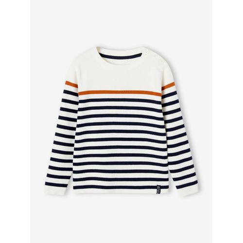 Pull Marin Garçon Écru