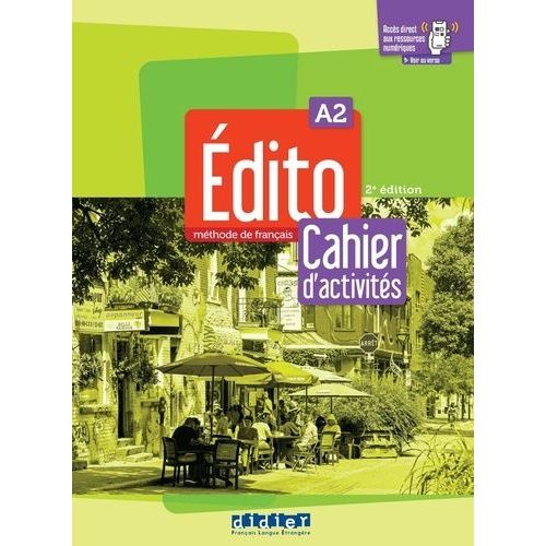 Edito A2 - Cahier D'activités