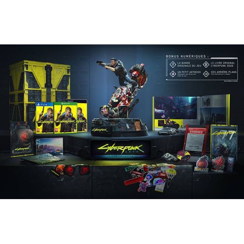 Coffret Cyberpunk Collector Ps4