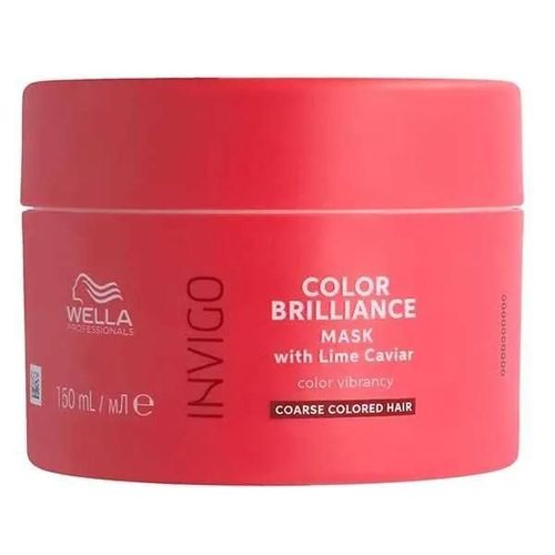 Wella Professionals Invigo Color Brilliance Masque Cheveux Pour Cheveux Épais Et Colorés 150ml 