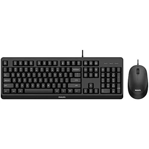 Clavier et Souris - PHILIPS - SPT6207BL/16 - Espagnol QWERTY - Sans fil - Noir