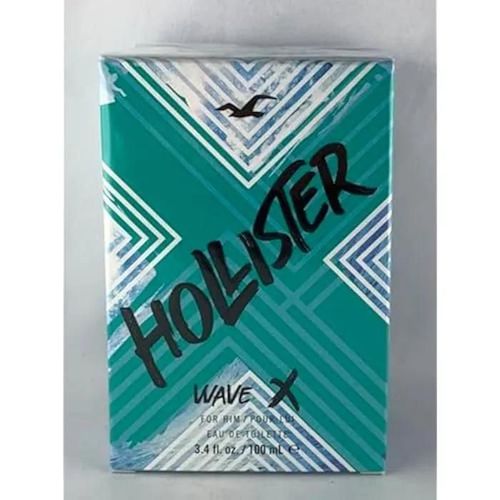 Eau De Toilette Wave X Pour Homme - Hollister - 100 Ml - Fraîche, Agrumes, Aromatique 