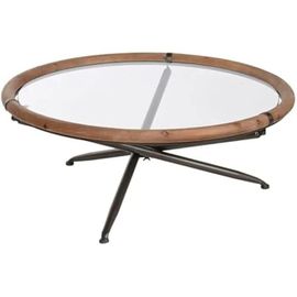 Table Basse - Home Esprit - Modèle S3055719 - Bois De Sapin - Multicolore - 40 Cm De Hauteur