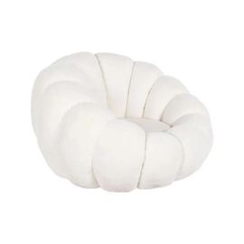Fauteuil 98 X 97 X 62 Cm Blanc