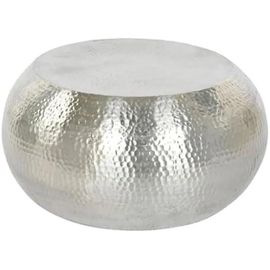 Table Basse - Home Esprit - Multicolore - Aluminium - 60 X 60 Cm - Hauteur 30 Cm