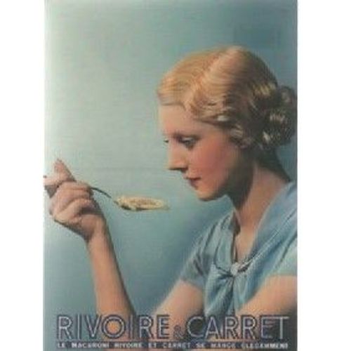 Carte Postale Theme Publicite Rivoire - Carret Non Écrite