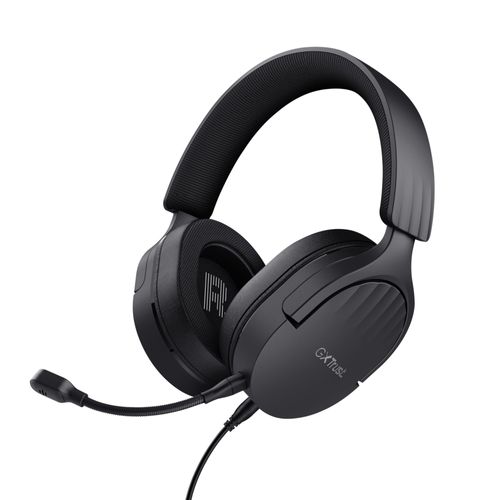 Trust Gaming Gxt 489 Fayzo Casque Gamer Filaire Avec Microphone, 85% Plastiques Recyclés, 3,5 Mm, Ps5, Xbox, Switch, Pc - Noir