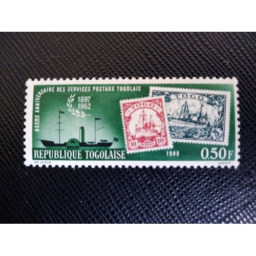 Timbre Togo Yt 372 65 Ans De Timbres Togolais 1963 (060309 )