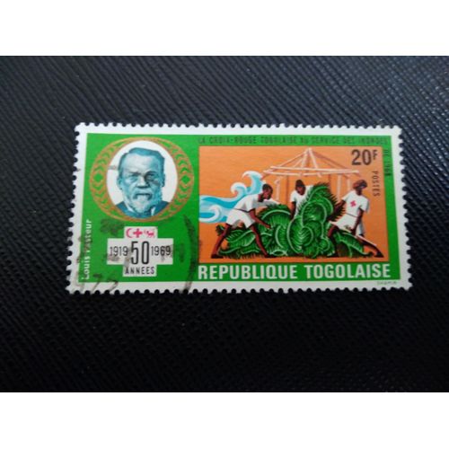 Timbre Togo Yt 622 Croix-Rouge - Louis Pasteur 1969 (070309 )