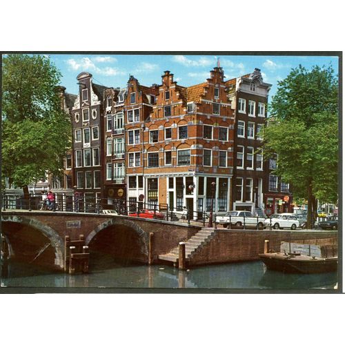 Carte Postale Amsterdam, Prinsengracht, Brouwersgracht