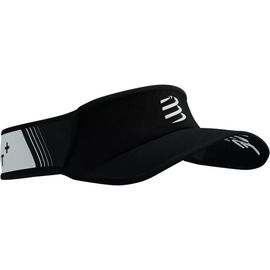 Visière De Running "Visor Ultralight" Compressport | Noir - Blanc