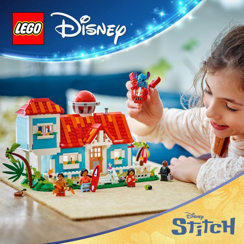 Amusante maison sur la plage LEGO� | Disney