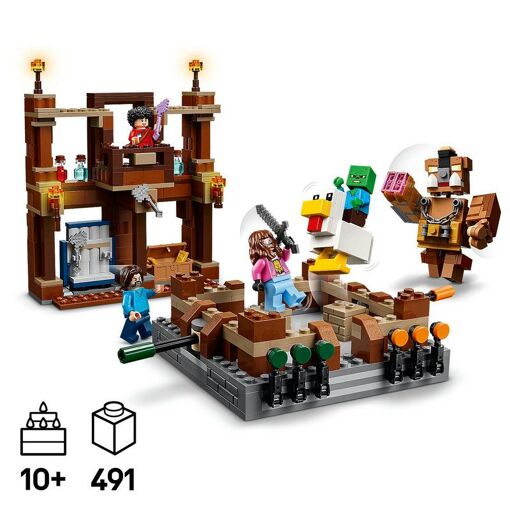Un jouet interactif avec accessoires Minecraft�