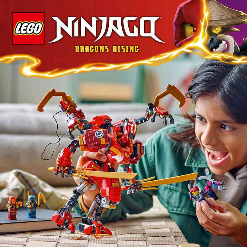 Un formidable set de combat LEGO� NINJAGO�