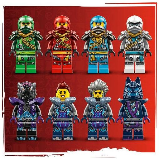 8 minifigurines NINJAGO®