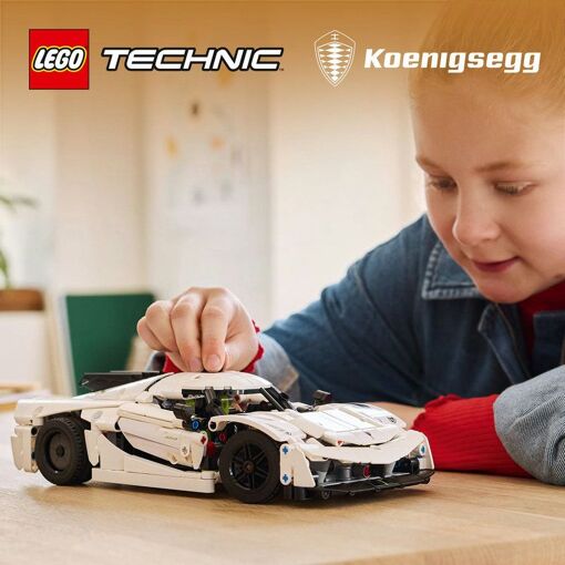 Une maquette d'hypercar pour les enfants