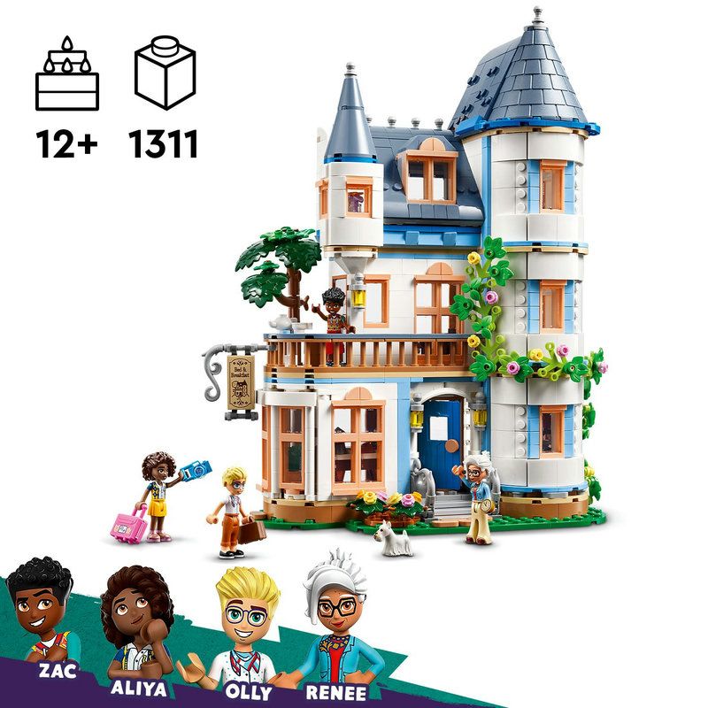 Un château de 3 étages regorgeant de détails