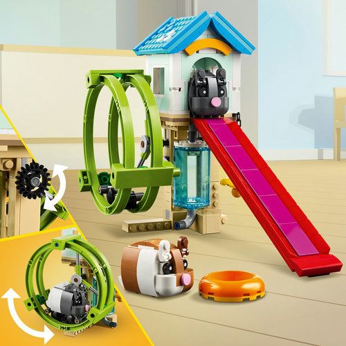 Maison interactive pour hamster