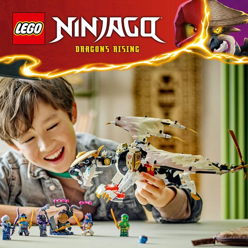 Un dragon LEGO� NINJAGO� fantastique