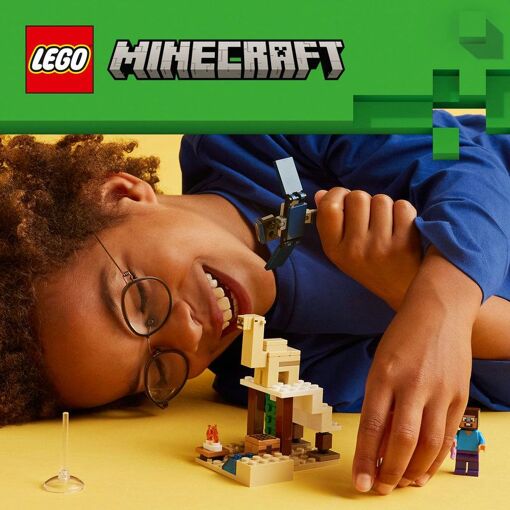 Aventures dans le biome du d�sert de Minecraft�