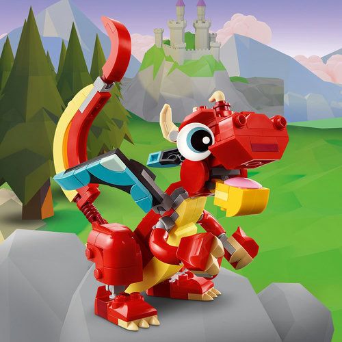 Dragon rouge articul�