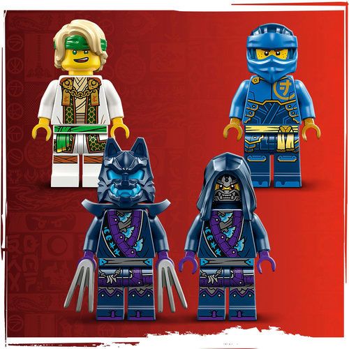 4 minifigurines NINJAGO®