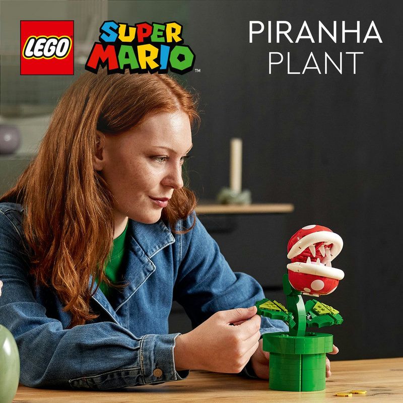 Une plante Piranha Super Mario&trade; � exposer