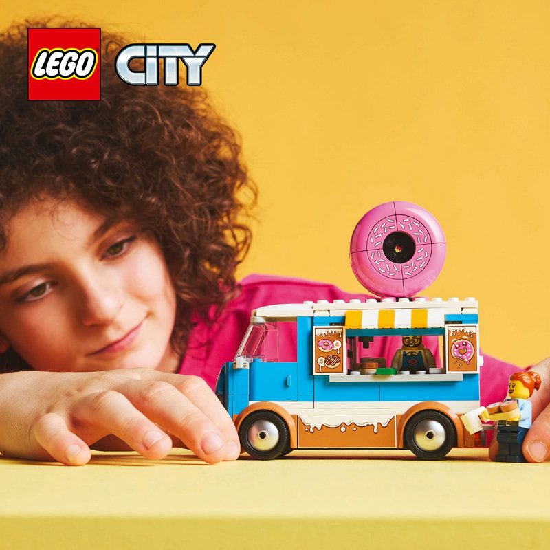 Set de jeu avec un food-truck