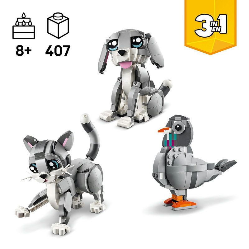 Des options de jeu illimit�es avec les animaux