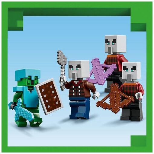 4 personnages LEGO� Minecraft�