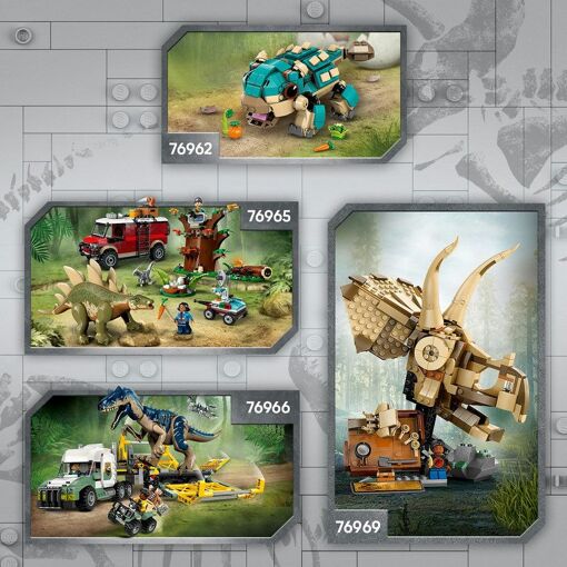 Plus de sets pour plus de jeux avec des dinosaures
