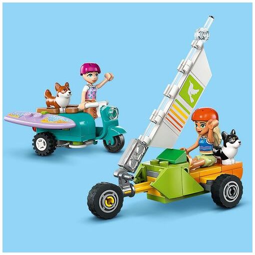 Scooter et char à voile